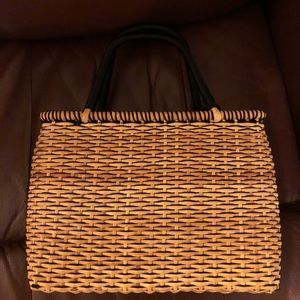 The Sak Rattan Tote